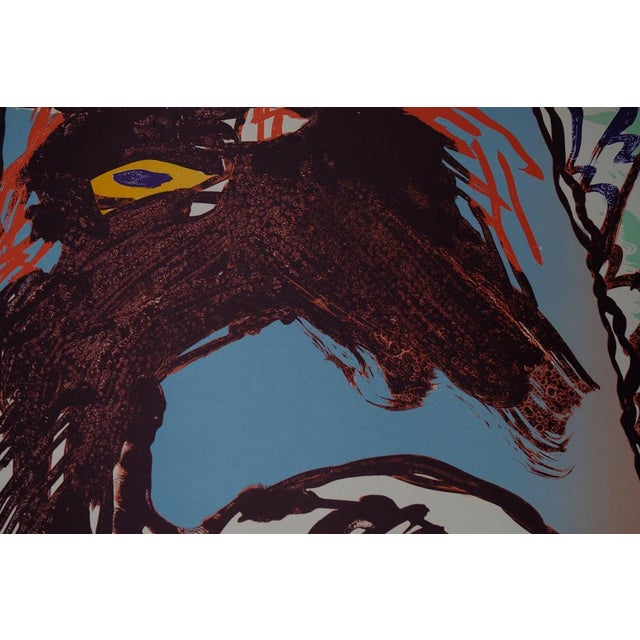 Pierre Alechinsky, Expo 1977, Lithograph For Sale - Image 4 of 9