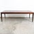 1960s Mid Century Danish Modern Coffee Table Rosewood Leaf Black Surfboard Rectangle For Sale - Image 4 of 12