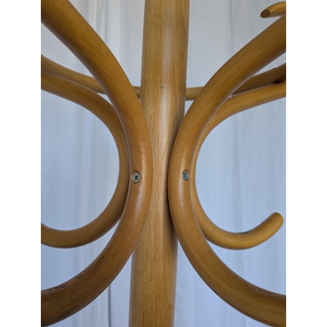 Mid-Century Modern Vintage Bentwood Coat Stand, 1970s For Sale - Image 3 of 18