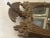 19th century federal style mirror, hand carved and intact, two cornucopias filled flanking either side of the eagle....