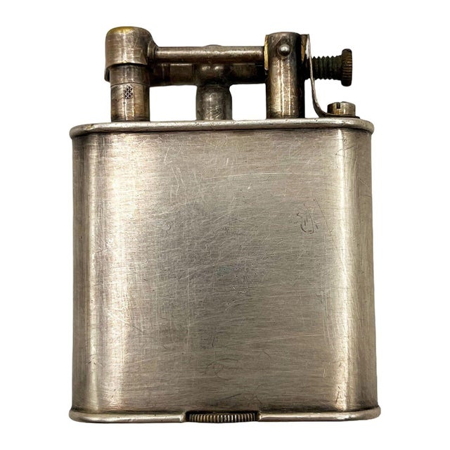 Art Deco Early Alfred Dunhill Art Deco “Unique Lighter ” Lift-Arm Lighter, 1920 For Sale - Image 3 of 5
