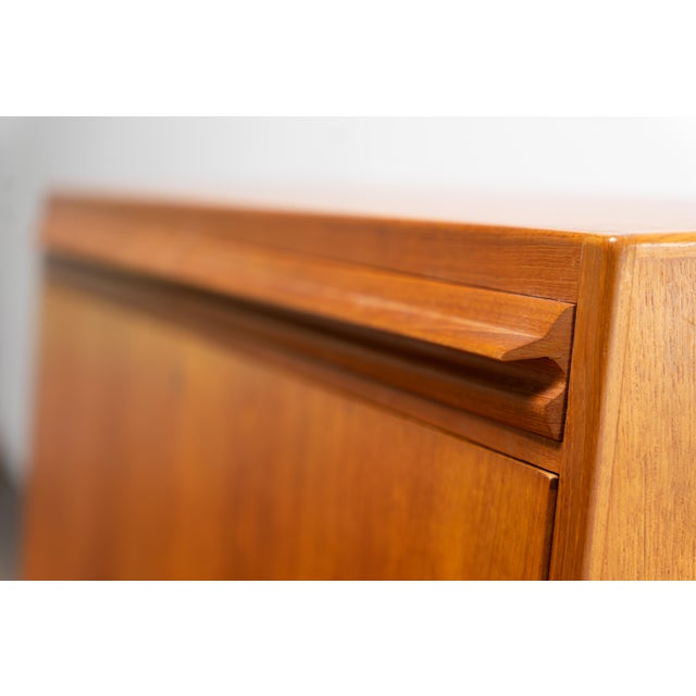 1960s Danish Teak Sekretär by Erling Torvits for Klim Møbelfabrik, 1960s For Sale - Image 5 of 13