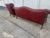 Vintage Carolina Leather House Oxblood Tufted Chesterfield Sofa, Wingback Chair & Ottoman - 3 Piece Set For Sale - Image 13 of 18