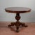 Round Center Table in Walnut with Three Victorian Style Carved Feet For Sale - Image 3 of 18