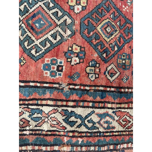 Antique Kazak Rug, 1890s For Sale - Image 10 of 18
