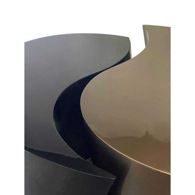 Jimeco ltda 1990s Bilbao Three-Part Coffee Table by Jimeco, Bogotá, Colombia. For Sale - Image 4 of 7