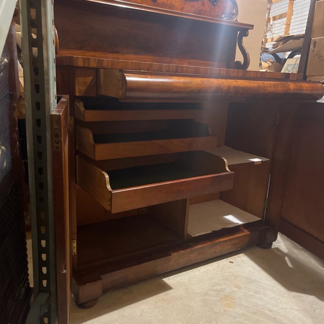Mid 19th Century Mid 19th Century William IV Mahogany Chiffonier Bar For Sale - Image 5 of 6