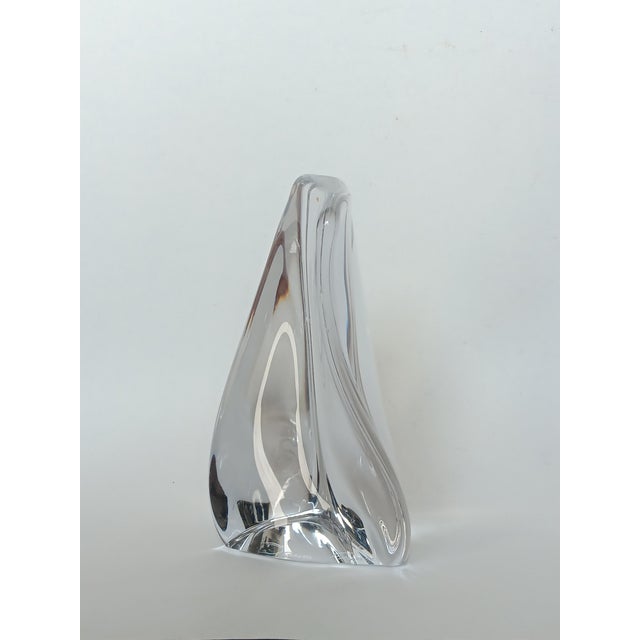 Glass Crystal Glass Bookend from Daum, France, 1970s For Sale - Image 7 of 10