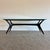 Vintage Coffee Table with Glass Top, 1950s, in Restored conditions. Designed 1950 to 1959
