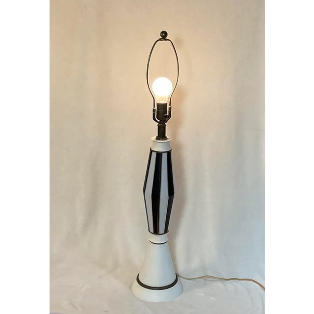 Early 20th Century Deco Modern Art Glass Table Lamp For Sale - Image 10 of 11