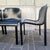 An impressive set of four Mito T 70 chairs, designed by Carlo Bartoli in 1969. Crafted from curved solid wood and black...