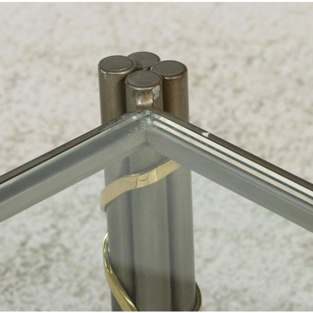 1990s Mid Century Modern Coffee Table For Sale - Image 4 of 8