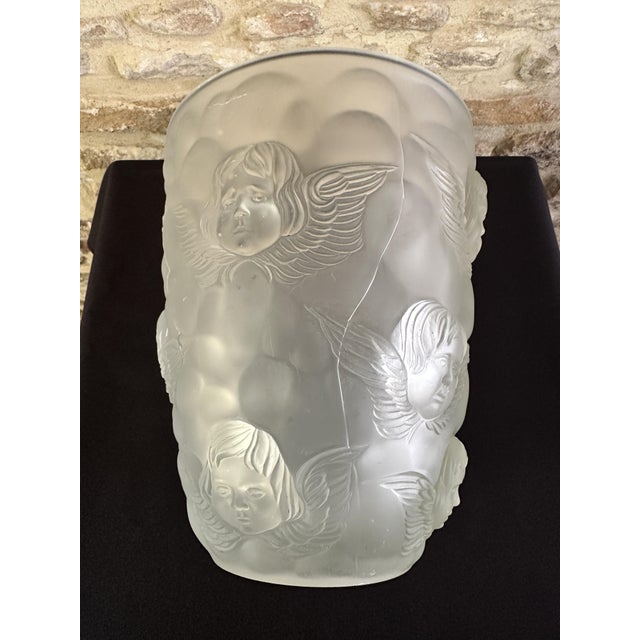 Art Deco Glass Vase, 1930s For Sale - Image 4 of 13