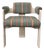 Vintage Lounge Chair in Wood and Fabric, 1970s For Sale