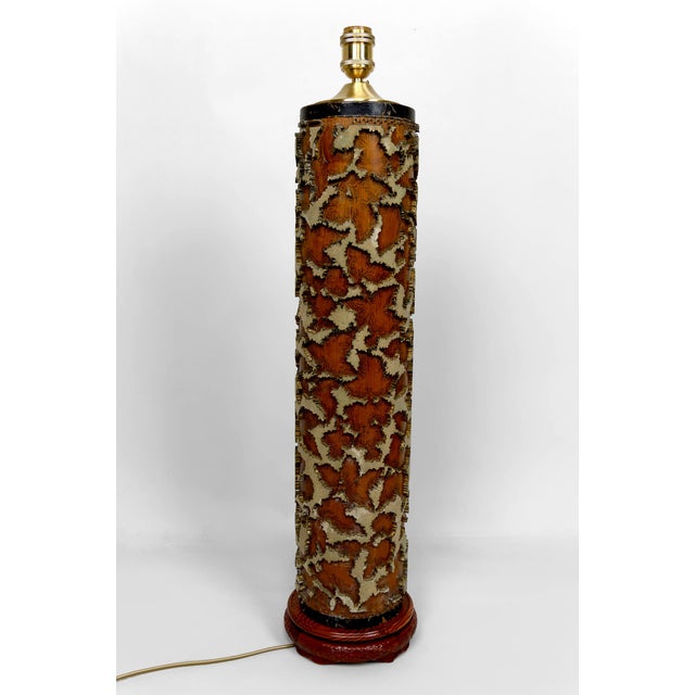 Boho Chic Antique Victorian Industrial Printing Roller For Sale - Image 3 of 17