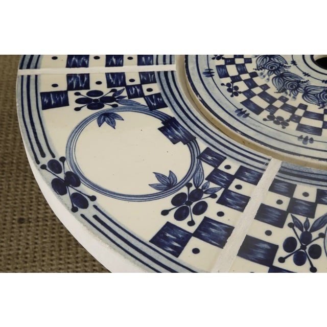 Bjorn Wiinblad for Rosenthal Ceramic Art Tiles Hibachi Grill Table, 1960s For Sale - Image 9 of 18