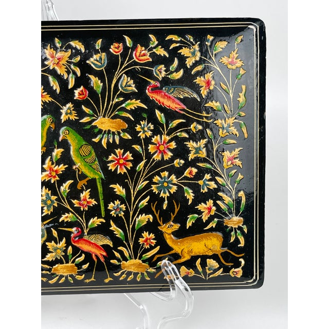 A Persian Hand Painted Polychromed Photo Album For Sale In Los Angeles - Image 6 of 9