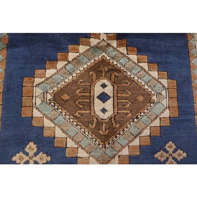 Vintage Turkish Hand Knotted Rug, 1950s For Sale - Image 14 of 17