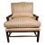 Minton-Spidell Silk Upholstered Armchair For Sale