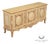 French Rococo Style Painted Sideboard Buffet Cabinet For Sale