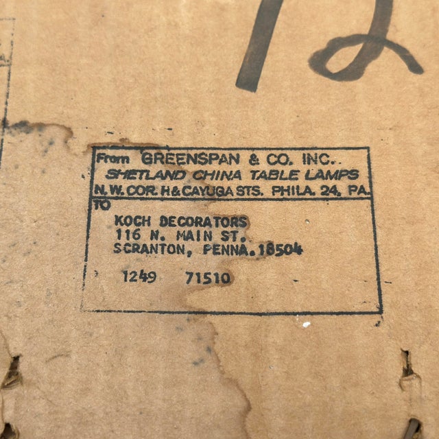 1970’s Greenspan & Co. Hollywood Regency Hanging Swag Lamp New Old Stock For Sale - Image 9 of 10