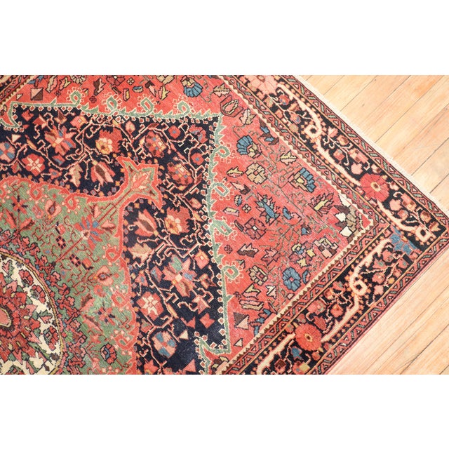 Antique Zabihi Collection Persian Sarouk Ferehan Rug For Sale In New York - Image 6 of 6
