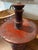 French Colonial Indochinese Turned Wood and Lacquered Candlestand For Sale - Image 4 of 11