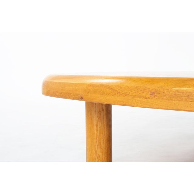 Wood Oak Coffee Table, 1950s For Sale - Image 7 of 9