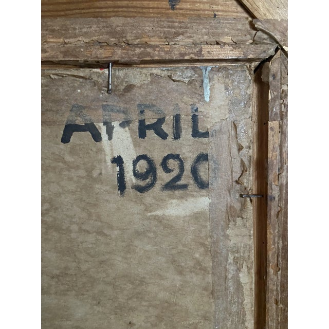 Lyonel Feininger, Constructivist Composition, 1920, Oil Painting For Sale - Image 6 of 10