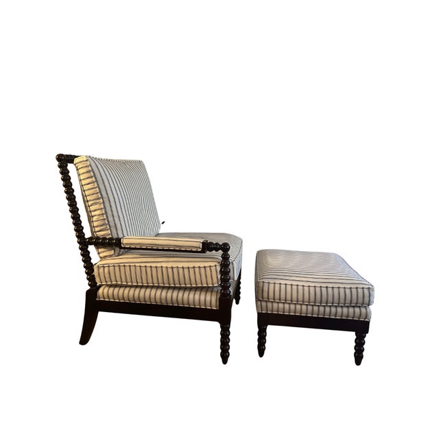 These Shiloh Spool Chairs offer deep seat comfort framed with rich vintage texture. Hardwood frame is artisan crafted in...