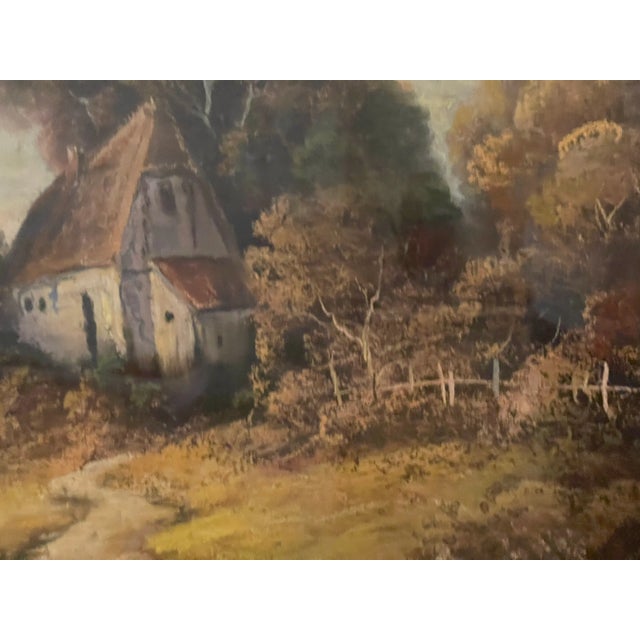 1970s American Pastel Landscape Painting J.Colley For Sale - Image 5 of 6