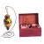 Verre Eglomise Lost in Paradise by Michael Godard Blown Ornament For Sale