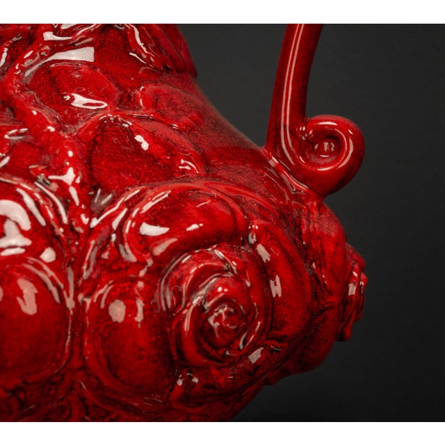 Handcrafted Vase from Knödgen Ilkra Edelkeramik, Germany, 1960s For Sale - Image 9 of 15