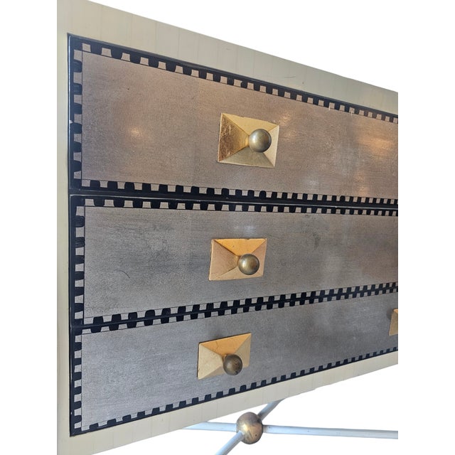 Wood 20th Century Italian Memphis Style Chest For Sale - Image 7 of 11