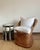Mid-Century French Barrel Wicker Armchair in Woven Rattan and Willow, 1960s For Sale - Image 11 of 11