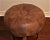 A vantage Bentwood swivel stool or bench in excellent condition. It has been newly upholstered in an Italian distressed...