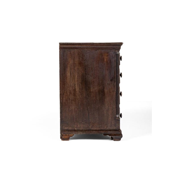 Large Bank of Georgian Oak Drawers For Sale - Image 11 of 13
