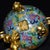 Mid 20th Century Vintage Cloisonne Enamel Globe Censer - Double-Handle Tripod Incense Burner For Sale - Image 5 of 9