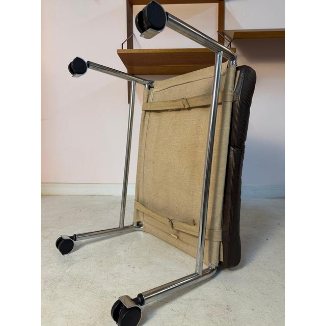 Metal Stool in Chrome by Noboru Nakamura for Ikea For Sale - Image 7 of 11