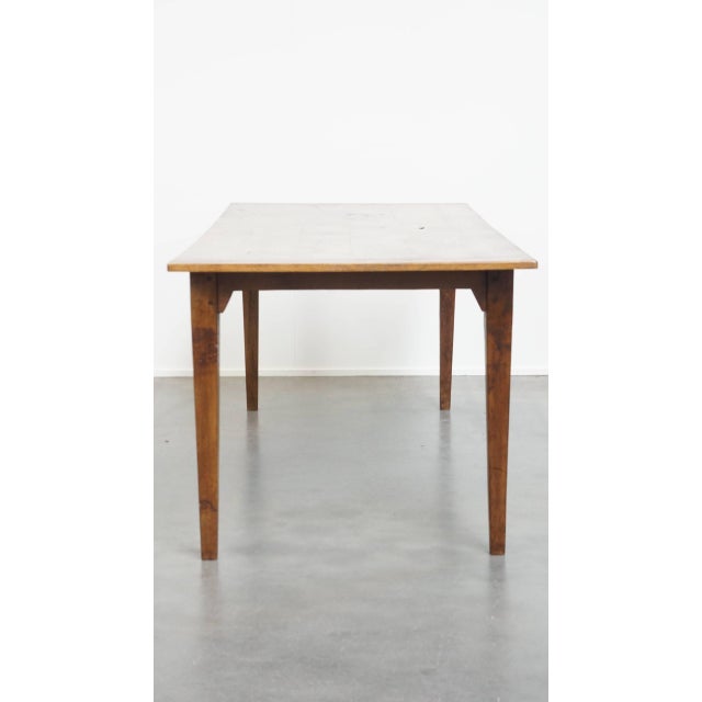 Antique French Oak Dining Table For Sale - Image 5 of 14