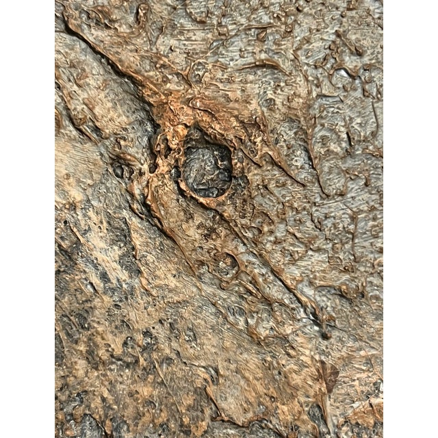 Robert Spring (1938-2016), Abstract Acrylic On Linen, Atypical Abstract Highly Textured Painting, Procured From Mr...