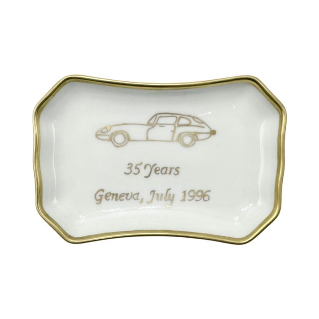 Vintage Jaguar Club Geneva Switzerland Ashtray For Sale - Image 9 of 9