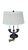 An exceptional vintage dual-light bouillotte table lamp from the celebrated Frederick Cooper of Chicago, model "Trevor",...