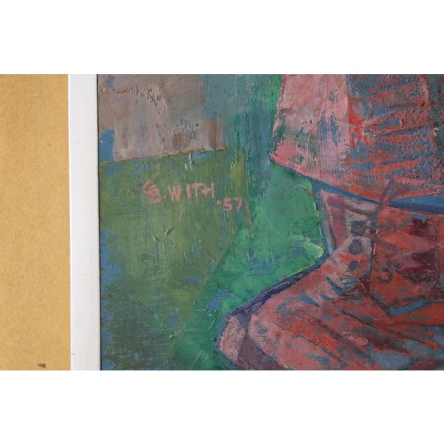 Gerda B. With (Germany, 1910–2002) “Little Drummers” Painting, 1957 For Sale - Image 11 of 18