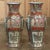 Pair of Antique Chinese Hand-Painted Vases For Sale - Image 4 of 13