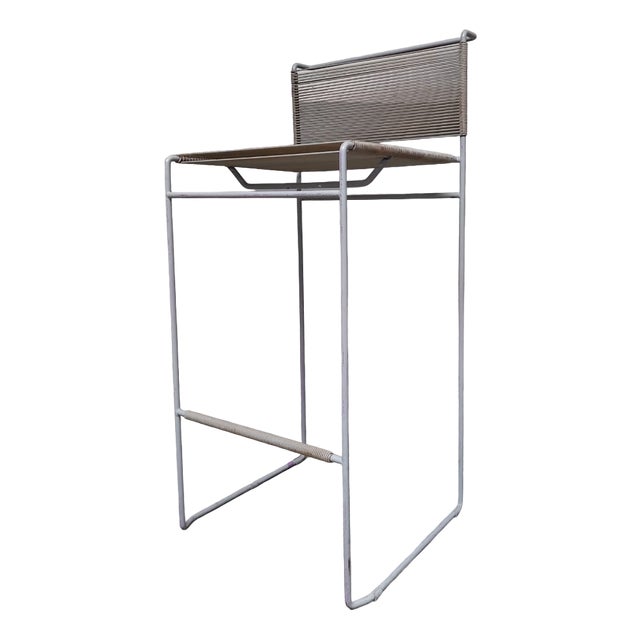 Vintage Spaghetti Chair, 1980 For Sale