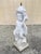 Early 20th Century Italian Classical Carved Marble 31" Cherub Dolphin Garden Fountain Statue For Sale - Image 12 of 13