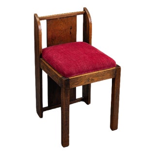 Amsterdam School Accent Chair, 1930s For Sale