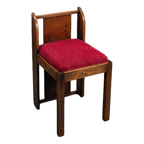 Amsterdam School Accent Chair, 1930s For Sale