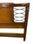 Vintage Italian Cherry Wood King Size Headboard For Sale In Philadelphia - Image 6 of 7
